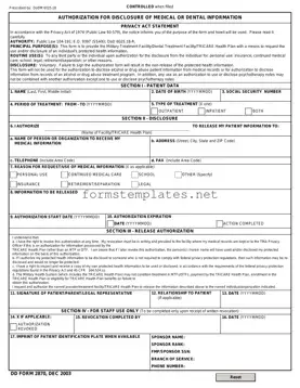 Free DD 2870 Template