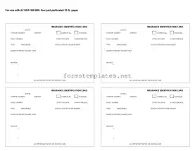 Free Acord 50 WM Template