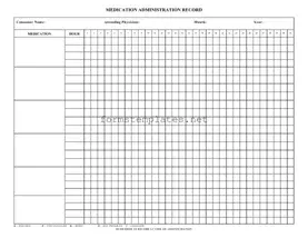 Free Medication Administration Record Sheet Template
