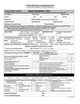 Free Planned Parenthood Proof Template