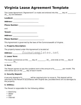 Attorney-Approved Virginia Lease Agreement Template